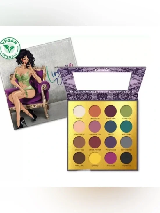 Rude Cosmetics The Lingerie Collection Wild Nights Eyeshadow Palette - Picture 2 of 5